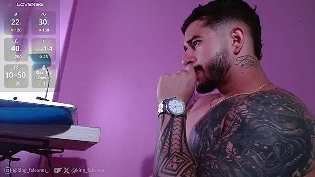 king falconer online show from March 2026 03:45:02 AM