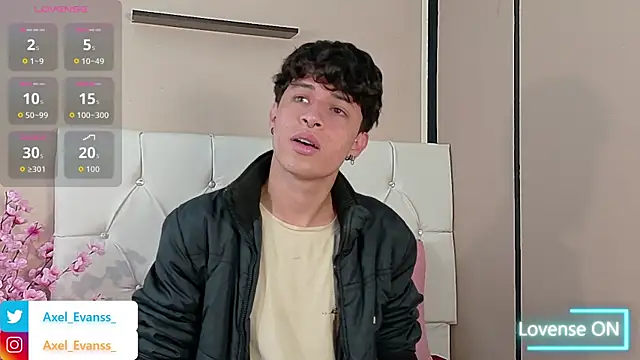 Axel  Evans online show from October 2025 12:24:02 PM