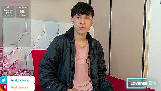 Axel  Evans online show from October 2025 12:14:01 PM