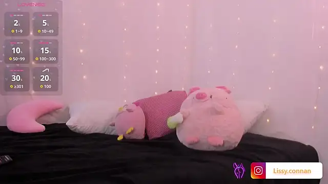 LissyConan online show from April 2026 03:45:01 PM