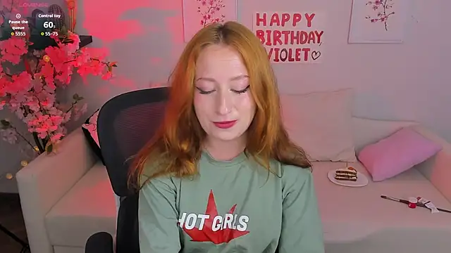 Violet Griffen online show from July 2026 04:00:01 PM