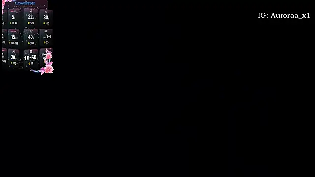 Auroraa x1 online show from September 2025 07:24:02 PM