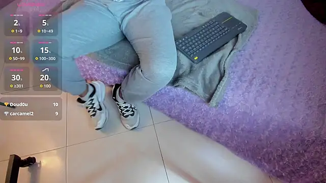 Coco joness online show from October 2025 07:56:01 PM