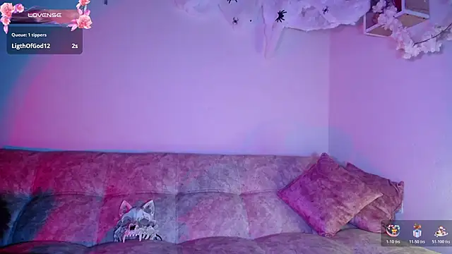 dark  nymph online show from October 2025 11:55:01 AM