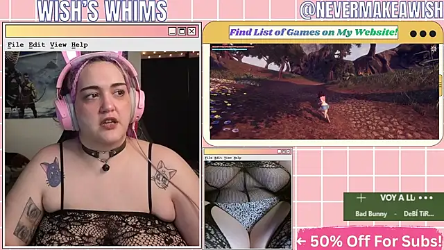 Snapshot of nevermakeawish chatting on May 2026 10:02:02 AM nevermakeawish online show from May 2026 10:02:02 AM