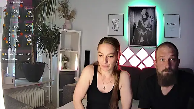 XBellaXundXUweX online show from October 2025 12:03:01 PM