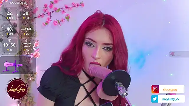 LucyGray online show from September 2025 10:20:02 PM