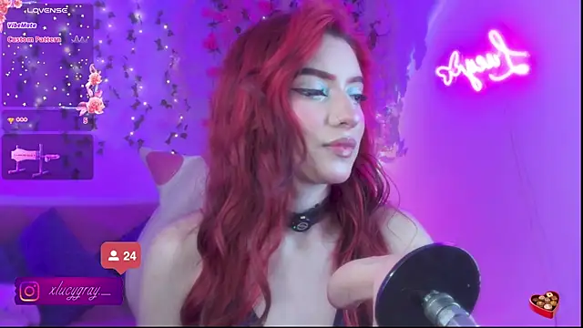 LucyGray online show from July 2026 05:55:02 AM
