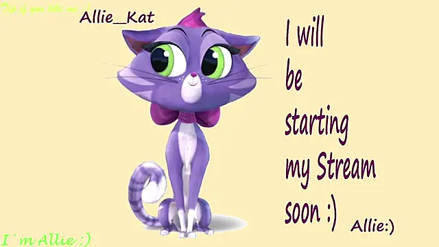 Allie Kat online show from May 2026 01:40:02 PM