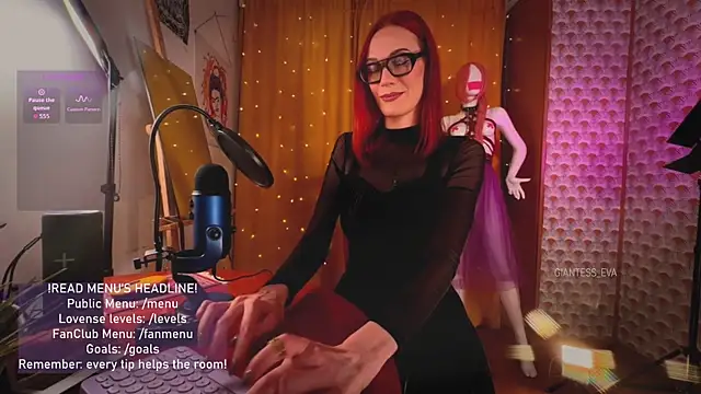 Snapshot of Giantess_Eva chatting on May 2026 08:51:01 PM Giantess Eva online show from May 2026 08:51:01 PM