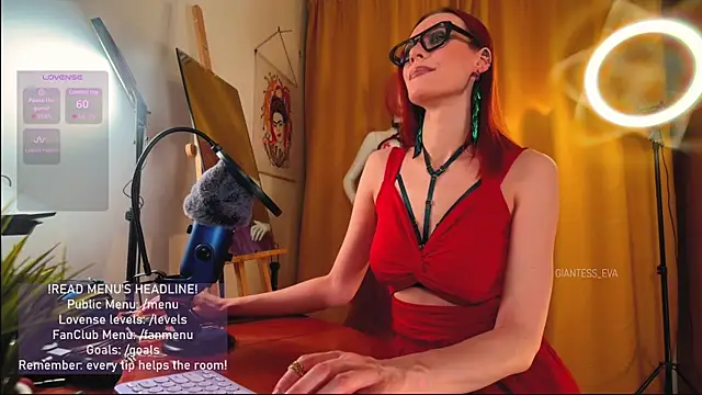 Giantess Eva online show from July 2026 05:53:01 PM