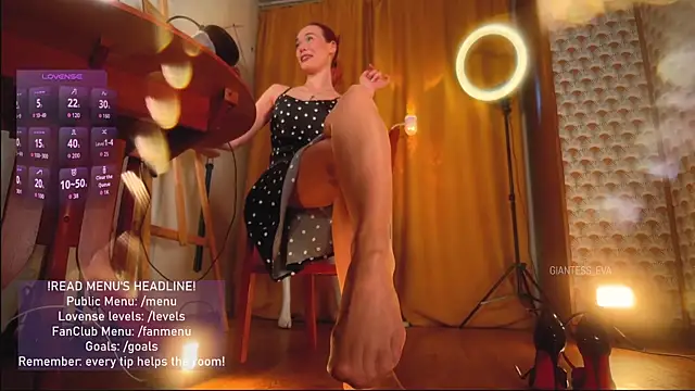 Giantess Eva online show from July 2026 04:44:01 PM