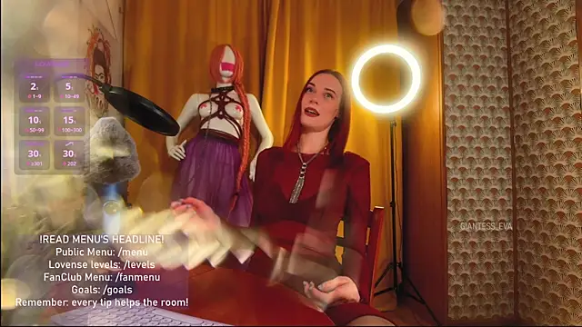 Giantess Eva online show from July 2026 08:08:02 PM