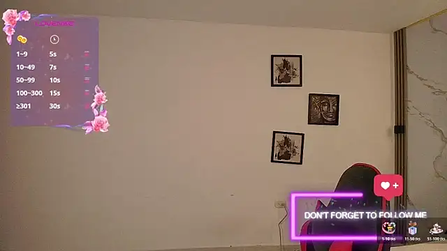 Snapshot of Nina_Rouge7 chatting on November 2025 01:22:01 PM Nina Rouge7 online show from November 2025 01:22:01 PM