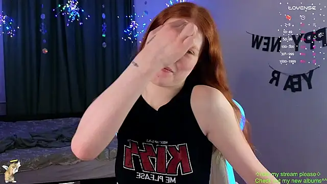 GingerCute online show from January 2026 07:04:01 PM