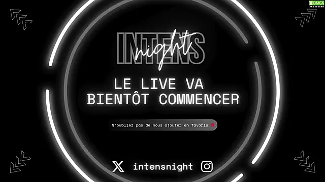 Snapshot of Intensnight chatting on October 2025 06:30:01 PM Intensnight online show from October 2025 06:30:01 PM
