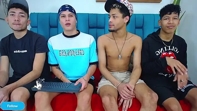 Hot Boys Latinos X online show from April 2026 05:05:02 PM