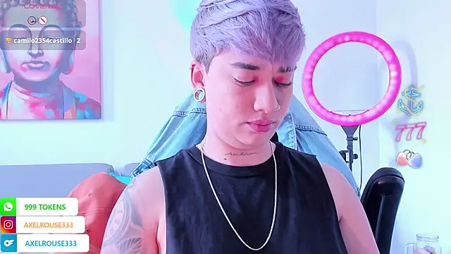 AxelRouse3 online show from April 2026 07:18:01 PM