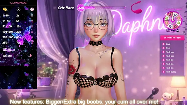 Muse Daphne online show from January 2026 08:44:02 PM