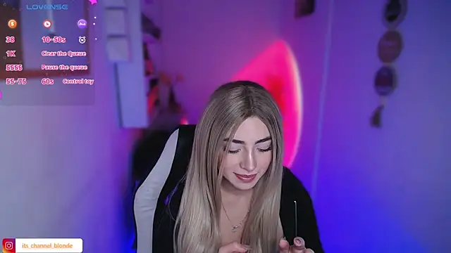 channel blondee online show from February 2026 08:48:02 PM