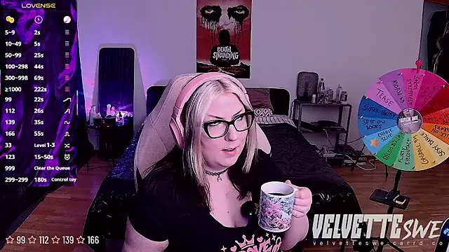 Snapshot of VelvetteSWE chatting on July 2026 05:19:02 PM VelvetteSWE online show from July 2026 05:19:02 PM