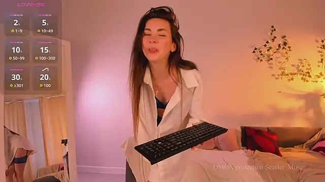 Scarlet Muse  online show from April 2026 10:01:02 AM