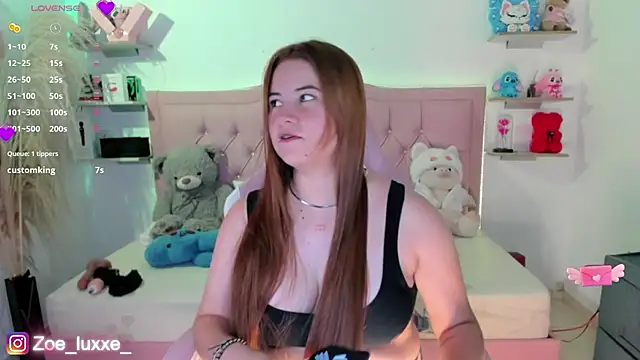 Zoe Luxxe  online show from July 2026 09:10:01 PM