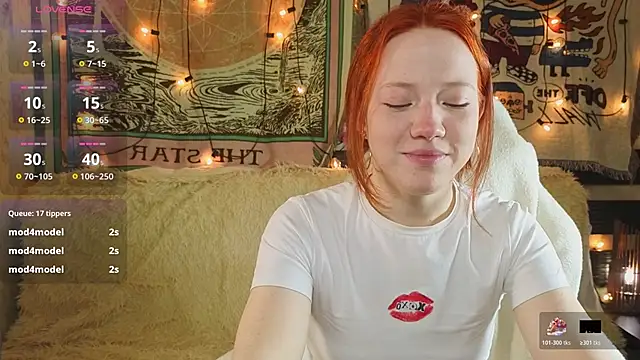 Sparky fox online show from April 2026 12:27:01 AM