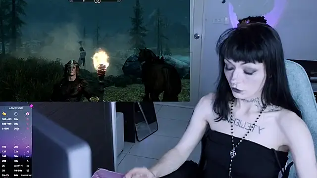 Snapshot of H3xD0ll chatting on July 2026 03:40:02 PM H3xD0ll online show from July 2026 03:40:02 PM