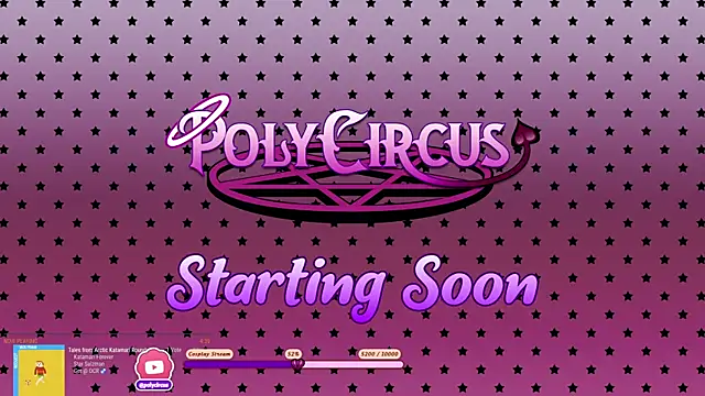 PolyCircus online show from April 2026 03:13:02 AM