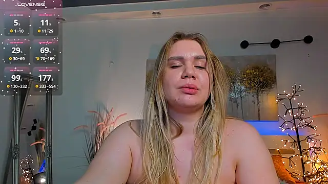 Sky BlondeX online show from January 2025 12:56:01 PM