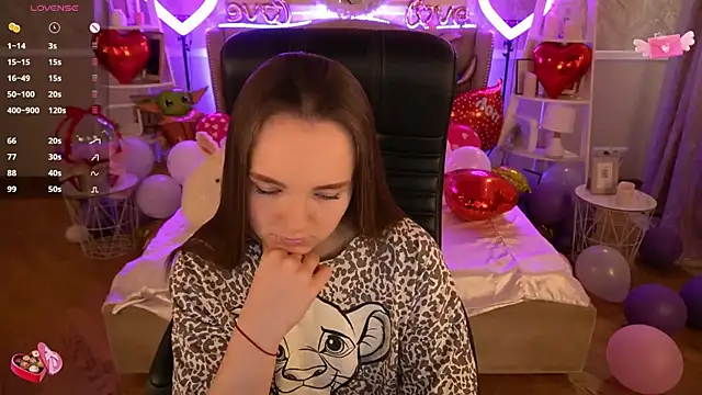 FoxyShy online show from February 2025 12:21:01 PM