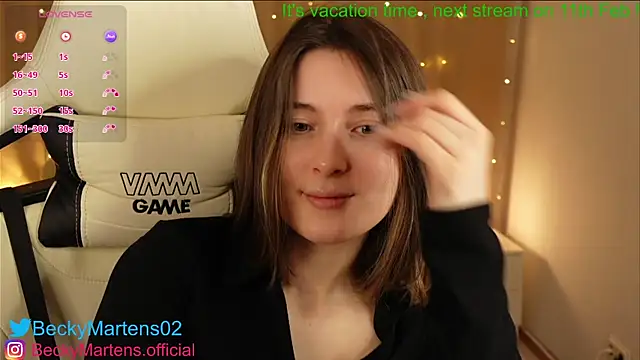 BeckyMartens online show from January 2025 03:09:01 AM