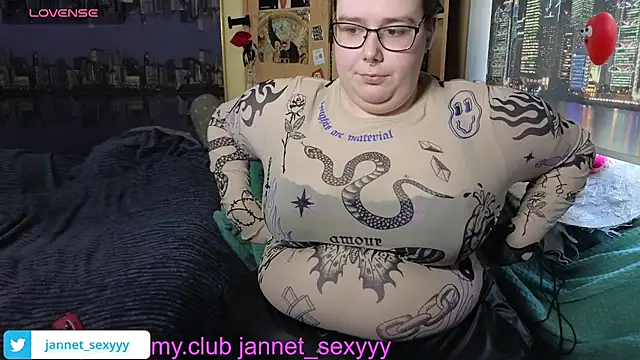 JannetPie online show from February 2026 12:16:01 PM