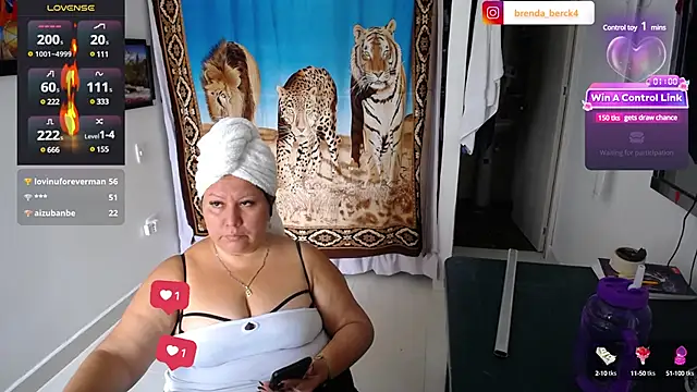 Brenda Berck  online show from March 2025 02:01:02 PM