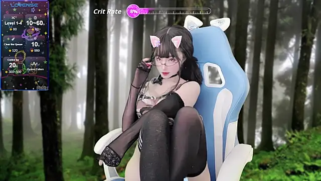 Snapshot of Niya-Nyan chatting on June 2026 12:08:02 PM Niya-Nyan online show from June 2026 12:08:02 PM