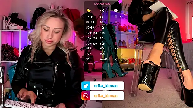 Erika Kirman online show from November 2025 09:42:02 AM