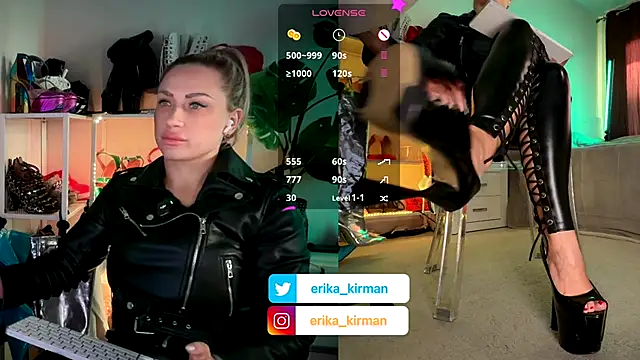 Erika Kirman online show from November 2025 03:58:01 PM