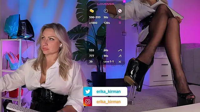 Snapshot of Erika_Kirman chatting on June 2026 10:07:01 AM Erika Kirman online show from June 2026 10:07:01 AM