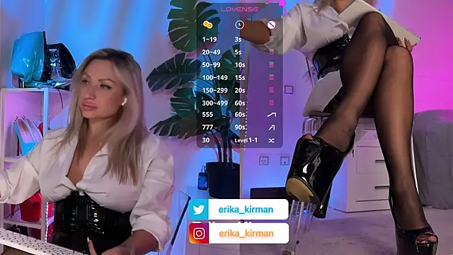 Snapshot of Erika_Kirman chatting on June 2026 12:53:02 PM Erika Kirman online show from June 2026 12:53:02 PM