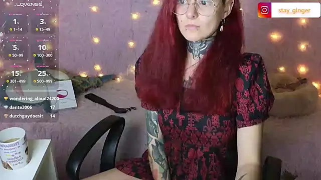 Snapshot of Ginger_Stay chatting on January 2025 11:13:01 PM Ginger Stay online show from January 2025 11:13:01 PM