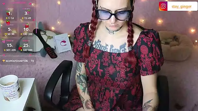 Snapshot of Ginger_Stay chatting on February 2025 03:47:01 PM Ginger Stay online show from February 2025 03:47:01 PM