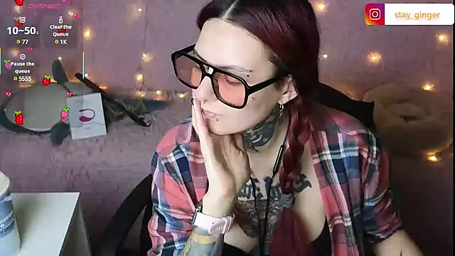 Snapshot of Ginger_Stay chatting on February 2025 08:53:01 PM Ginger Stay online show from February 2025 08:53:01 PM