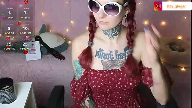 Snapshot of Ginger_Stay chatting on February 2025 08:34:02 PM Ginger Stay online show from February 2025 08:34:02 PM