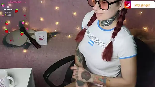 Snapshot of Ginger_Stay chatting on February 2025 12:43:01 AM Ginger Stay online show from February 2025 12:43:01 AM