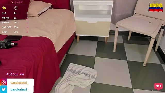 Snapshot of LaColorina_ chatting on February 2025 08:09:01 AM LaColorina online show from February 2025 08:09:01 AM
