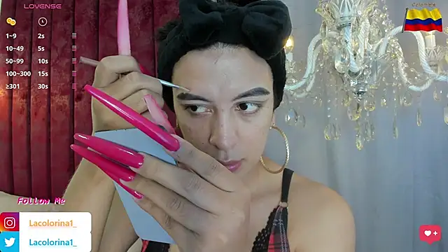Snapshot of LaColorina_ chatting on February 2025 05:04:02 AM LaColorina online show from February 2025 05:04:02 AM