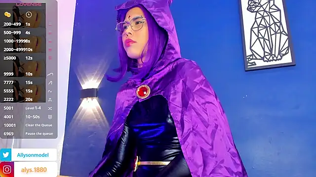 Snapshot of alysson_18 chatting on February 2025 01:22:01 PM alysson 18 online show from February 2025 01:22:01 PM