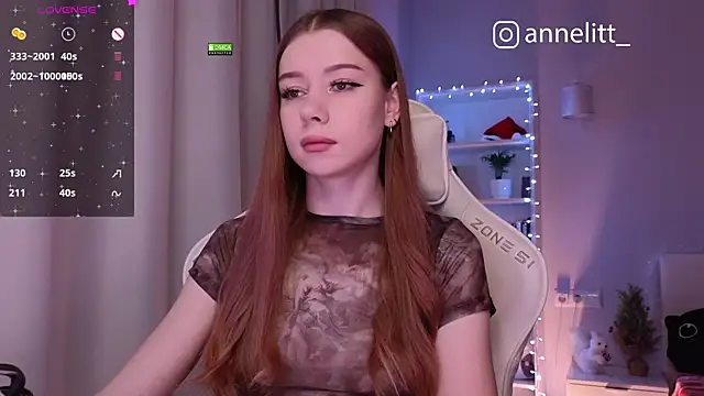 Annelitt online show from January 2025 07:21:01 PM