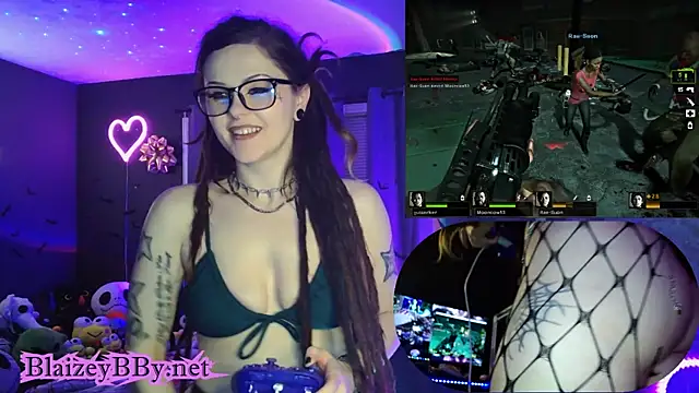 Snapshot of BlaizeyBBy chatting on January 2025 12:58:01 PM BlaizeyBBy online show from January 2025 12:58:01 PM